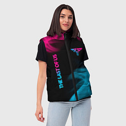 Женский жилет The Last Of Us Neon Gradient, цвет: 3D-черный — фото 2