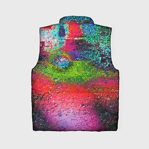 Женский жилет Pointillism Art Fashion trend / 3D-Светло-серый – фото 2