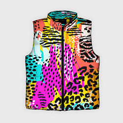 Женский жилет LEOPARD TEXTURE