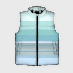 Женский жилет Морские линии, цвет: 3D-черный