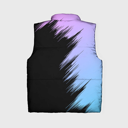 Женский жилет Хвост феи - neon / 3D-Черный – фото 2