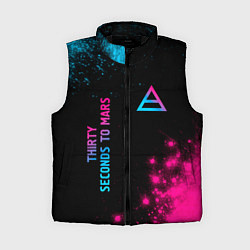 Женский жилет Thirty Seconds to Mars Neon Gradient
