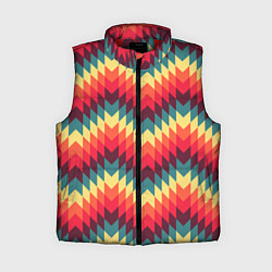 Женский жилет Мексиканские узоры