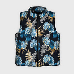 Женский жилет Свет неоновых листьев