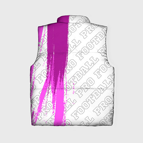 Женский жилет Borussia pro football: по-вертикали / 3D-Черный – фото 2