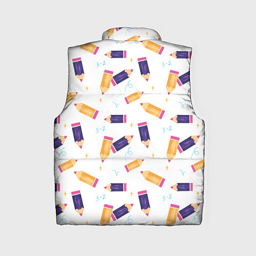 Женский жилет Карандашики / 3D-Светло-серый – фото 2