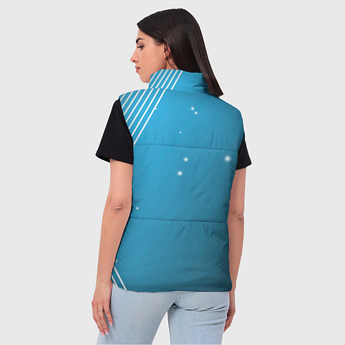 Женский жилет Тоттенхэм хотспур Абстракция / 3D-Красный – фото 4