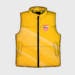 Женский жилет Sevilla желтая абстракция
