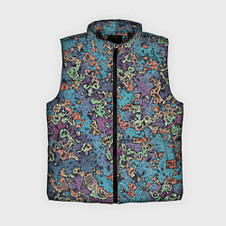 Женский жилет Галлюциногенные узоры
