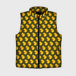 Женский жилет Ути Коричнево-зелёный