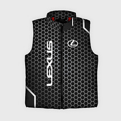 Женский жилет Lexus соты карбон, цвет: 3D-красный