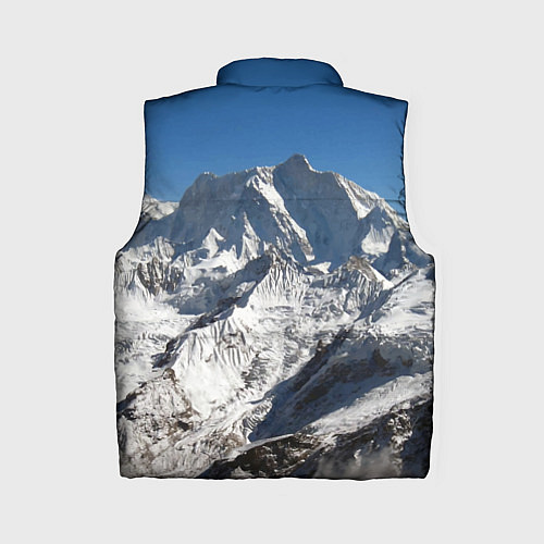 Женский жилет Канченджанга, Гималаи, 8 586 м / 3D-Черный – фото 2