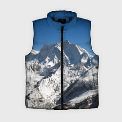 Женский жилет Канченджанга, Гималаи, 8 586 м, цвет: 3D-черный