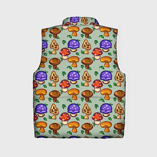 Женский жилет Грибы Стардью / 3D-Черный – фото 2