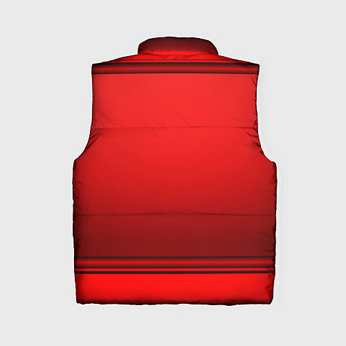 Женский жилет Хонда - спорт / 3D-Красный – фото 2