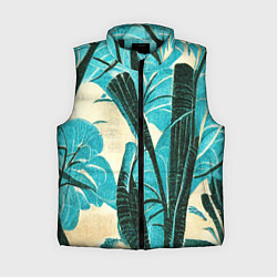 Женский жилет Винтажный папоротник