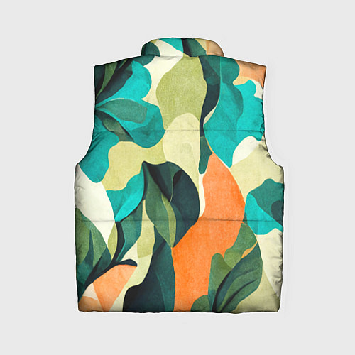 Женский жилет Multicoloured camouflage / 3D-Черный – фото 2