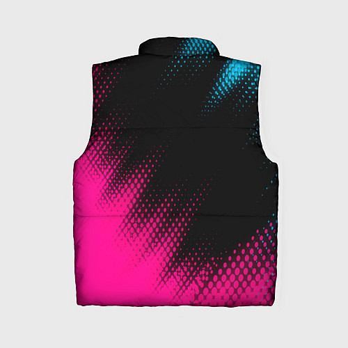 Женский жилет Lifan - neon gradient: надпись, символ / 3D-Черный – фото 2