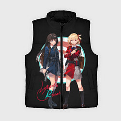 Женский жилет Тисато Нисикиги - Lycoris Recoil, цвет: 3D-черный
