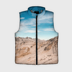 Женский жилет Небо и песок