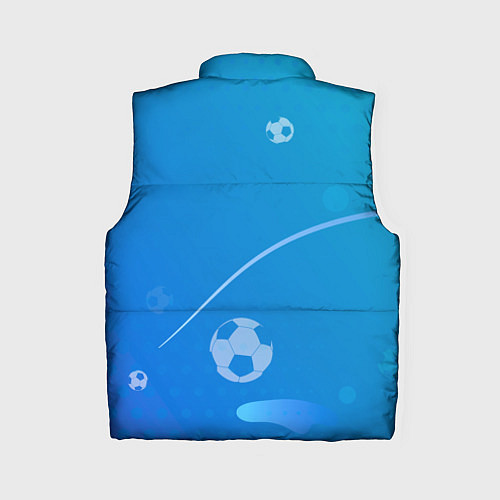 Женский жилет Psg абстракция спорт / 3D-Красный – фото 2