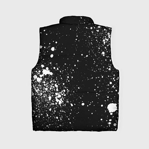Женский жилет Тетрадь смерти брызги / 3D-Черный – фото 2