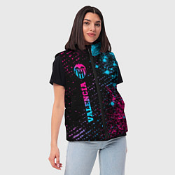 Женский жилет Valencia - neon gradient: по-вертикали, цвет: 3D-черный — фото 2