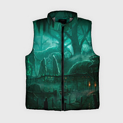 Женский жилет Причал у болота