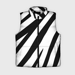 Женский жилет Камуфляж зебры, цвет: 3D-светло-серый