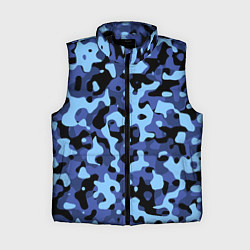 Женский жилет Камуфляж Sky Blue