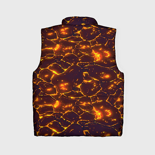 Женский жилет Раскалённый камуфляж / 3D-Черный – фото 2