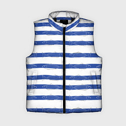 Женский жилет Рыбы в полоску