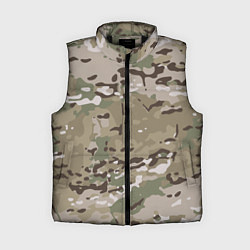 Женский жилет Камуфляж Multicam, цвет: 3D-черный