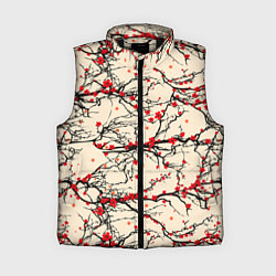 Женский жилет Sakura flowers