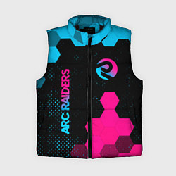 Женский жилет ARC Raiders - neon gradient: надпись, символ