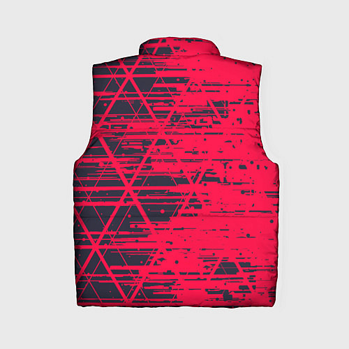 Женский жилет Black & Red / 3D-Красный – фото 2
