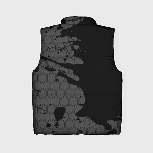 Женский жилет Metro Exodus glitch на темном фоне: по-вертикали / 3D-Черный – фото 2