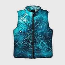 Женский жилет Halloween паутина, цвет: 3D-светло-серый