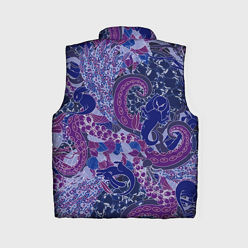 Женский жилет Морской кролик / 3D-Черный – фото 2