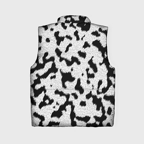 Женский жилет Далматин - текстура / 3D-Светло-серый – фото 2