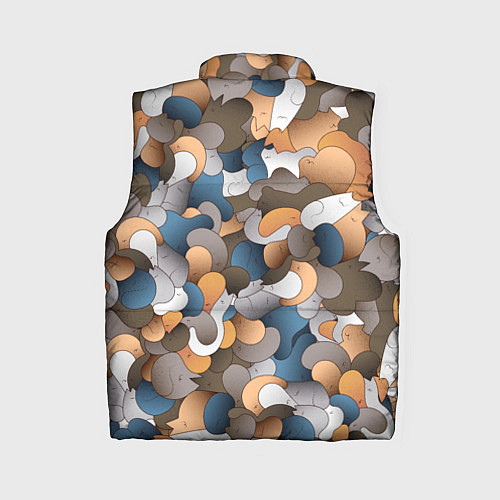 Женский жилет Котики это жидкость / 3D-Черный – фото 2