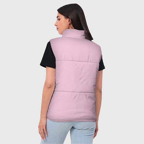 Женский жилет Розовый радуга / 3D-Светло-серый – фото 4