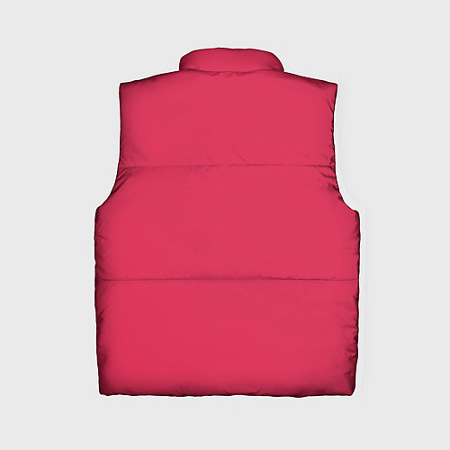 Женский жилет Viva magenta pantone textile cotton / 3D-Красный – фото 2