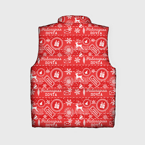 Женский жилет Посылка от Деда Мороза / 3D-Черный – фото 2