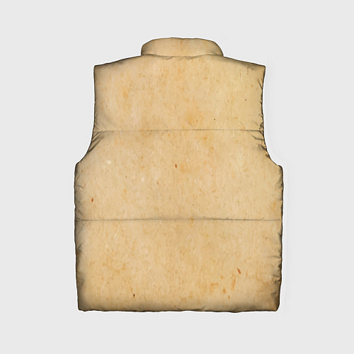 Женский жилет Следы мародеров на пергаменте / 3D-Черный – фото 2