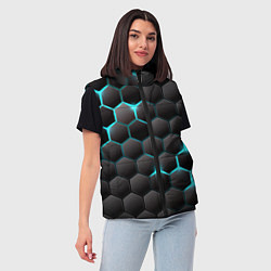 Женский жилет Броня из стали, цвет: 3D-черный — фото 2