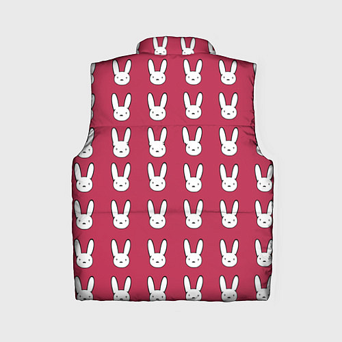 Женский жилет Bunny Pattern red / 3D-Красный – фото 2