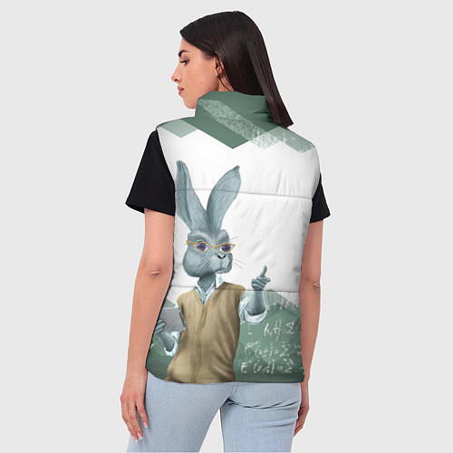 Женский жилет Легенда про экзамен / 3D-Красный – фото 4