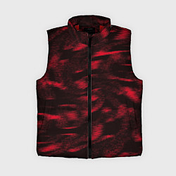 Женский жилет Абстракт красного