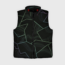 Женский жилет Фрагменты, цвет: 3D-красный